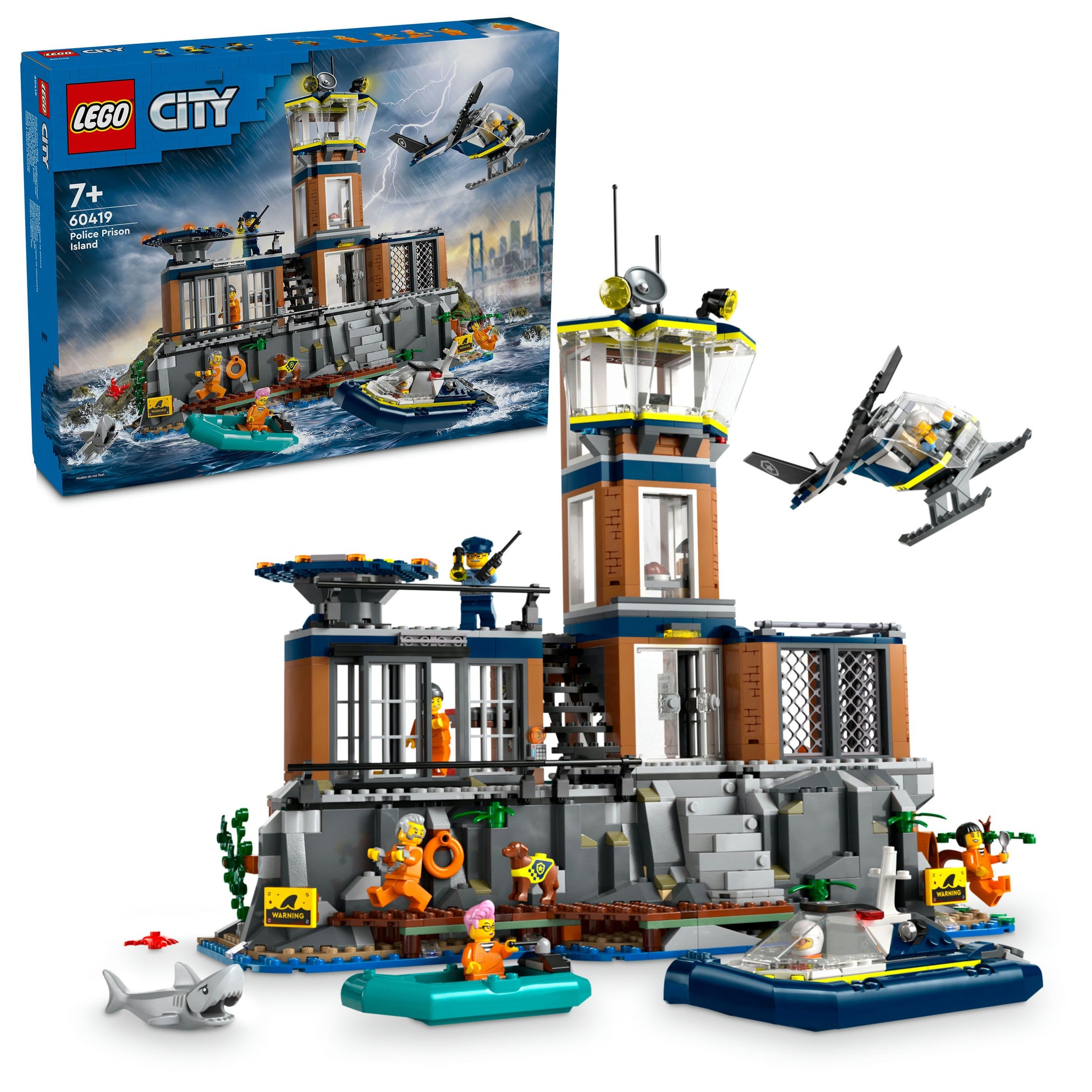 Lego City 60419 Police Prison Island