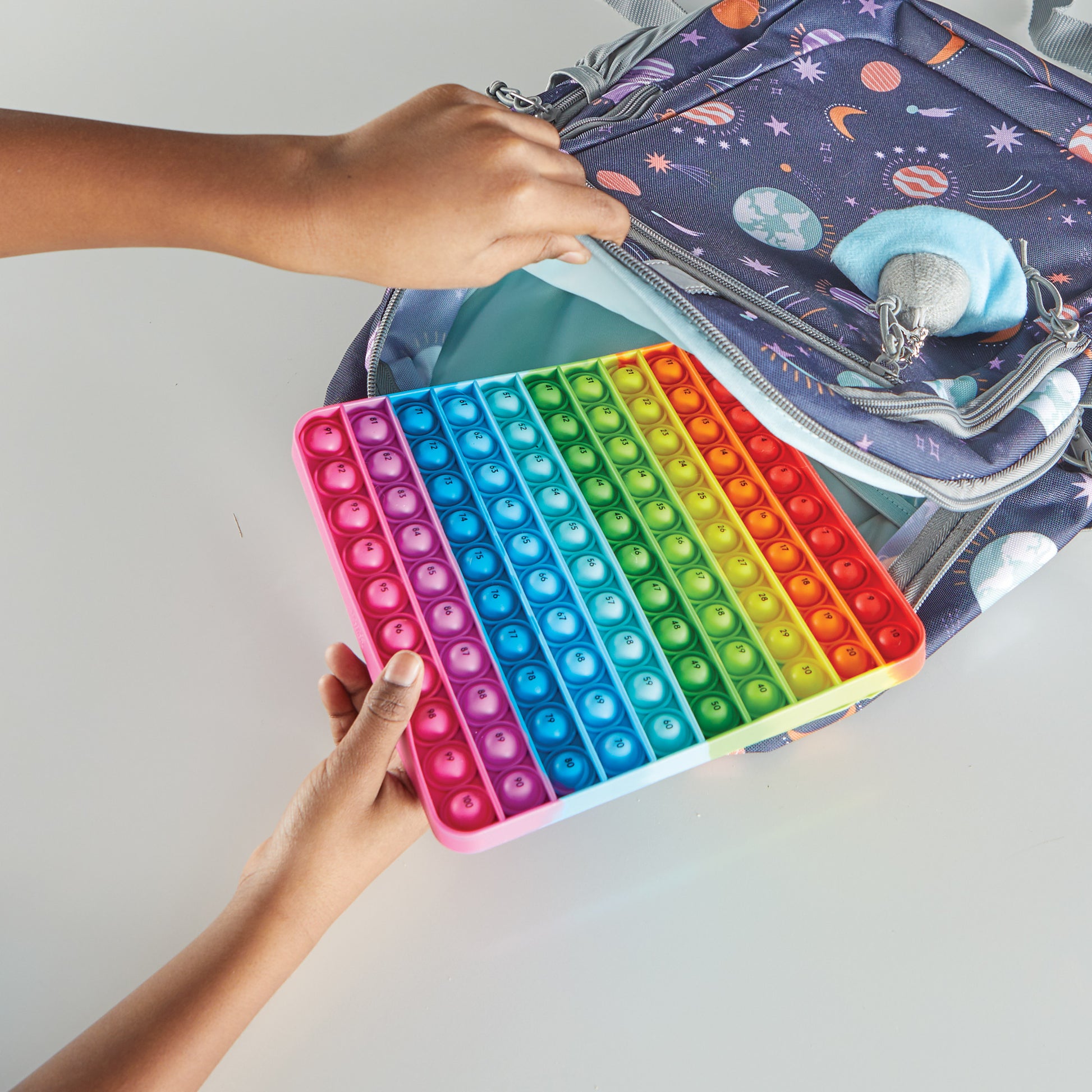 Learning Resources Hundred Board Sensory Bubble Popper