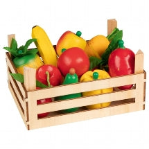 Goki Fruit And Vegetables In Crate,