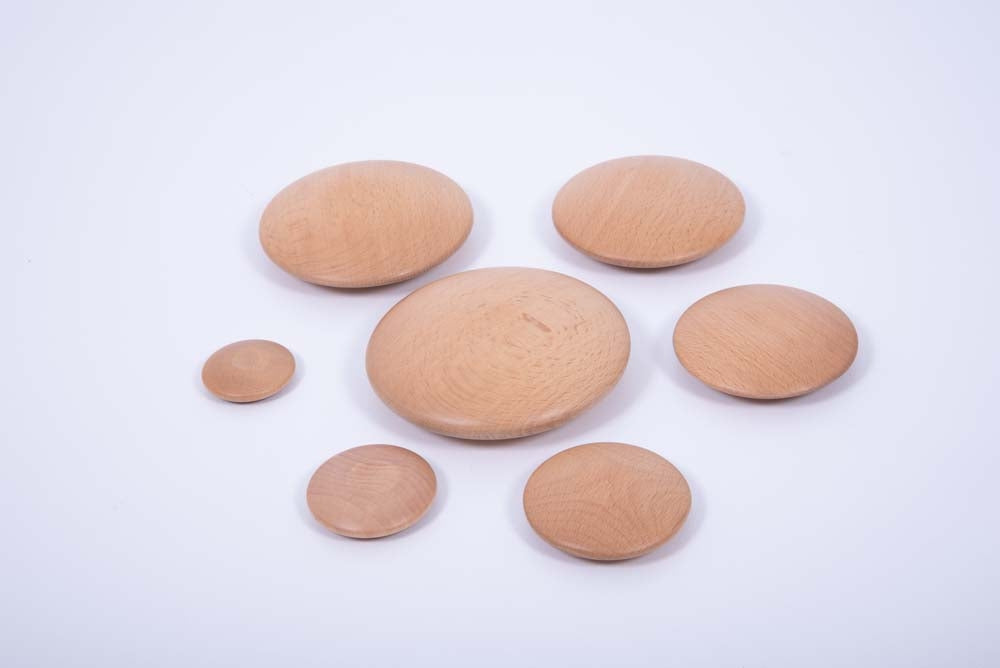 TickiT Natural Wooden Buttons