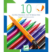 Djeco 10 Felt Brushes - Classic *