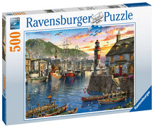Ravensburger Sunrise at the Port, 500pc Jigsaw Puzzle