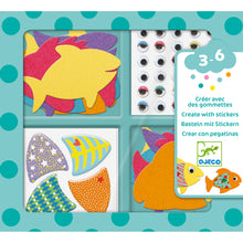 Djeco I Love Fish Create With Stickers