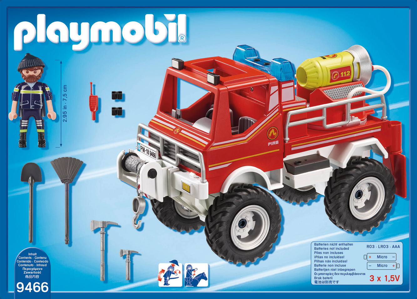 Playmobil 9466 City Action Fire Truck