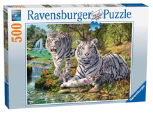 Ravensburger White Tigers, 500pc Jigsaw Puzzle