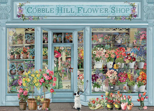 Cobble Hill Puzzles 1000 Pieces Parisian Flowers