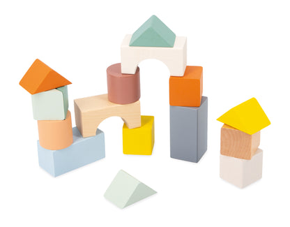Janod Sweet Cocoon - Pull-Along Snail Cube Trolley