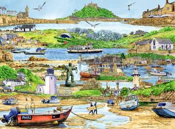 Ravensburger Escape to Cornwall, 500pc Jigsaw Puzzle