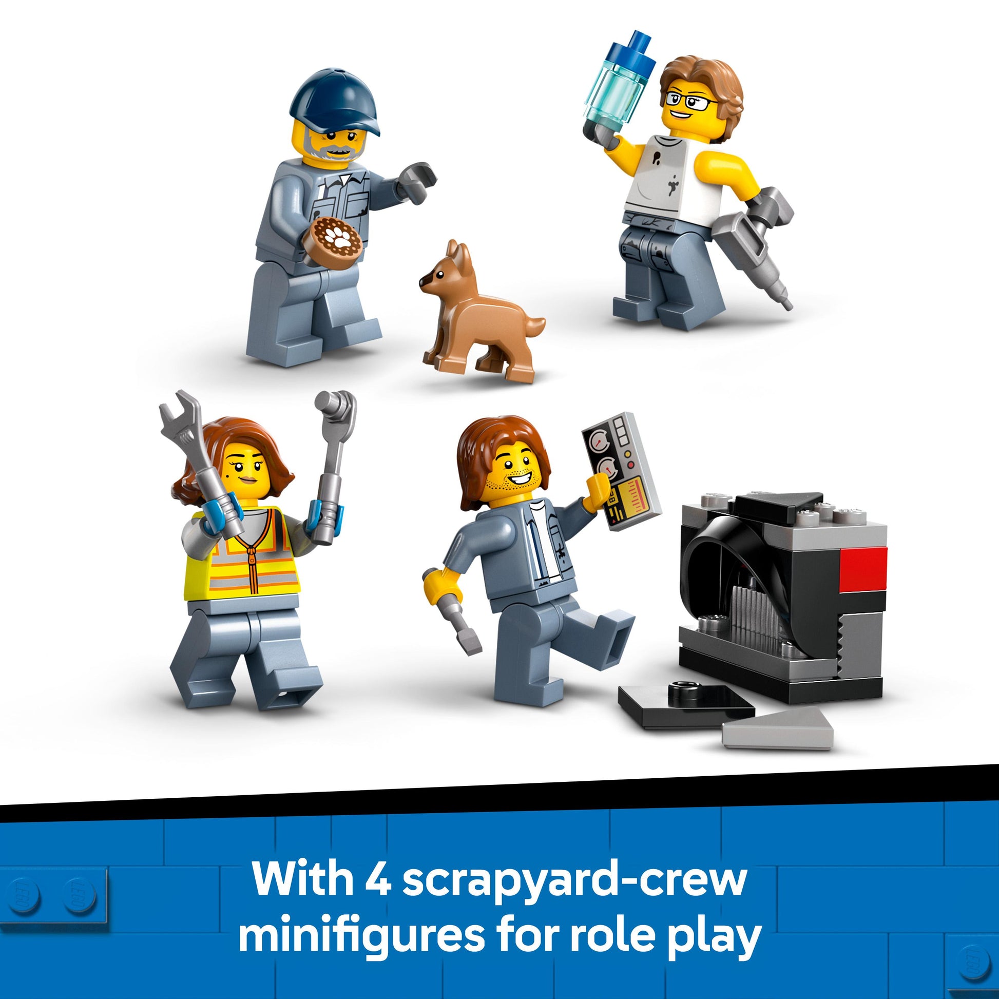 Lego My City 60472 Scrapyard with Cars