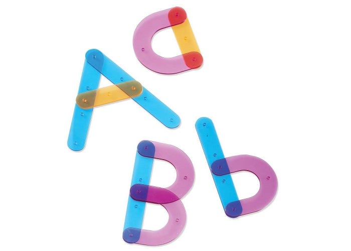 Learning Resources Letter Construction Activity Set