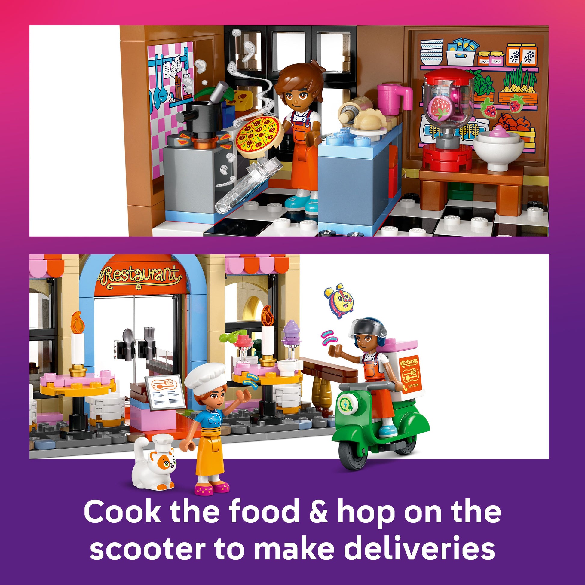 Lego Friends 42655 Restaurant and Cooking School