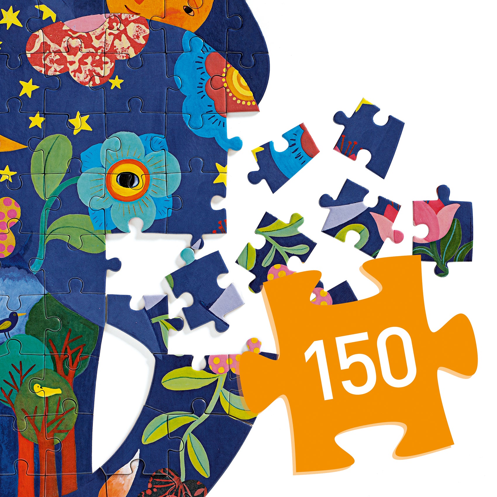 Djeco Eléphant - 150Pcs - Puzz'art