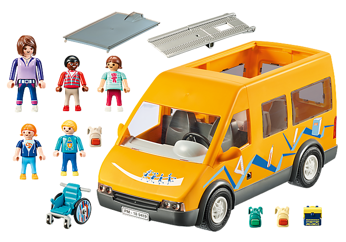 Playmobil 9419 City Life School Van
