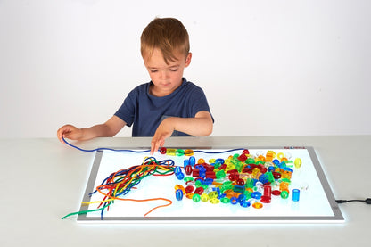 TickiT Translucent Jumbo Lacing Beads
