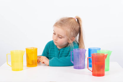 TickiT Translucent Colour Jug Set