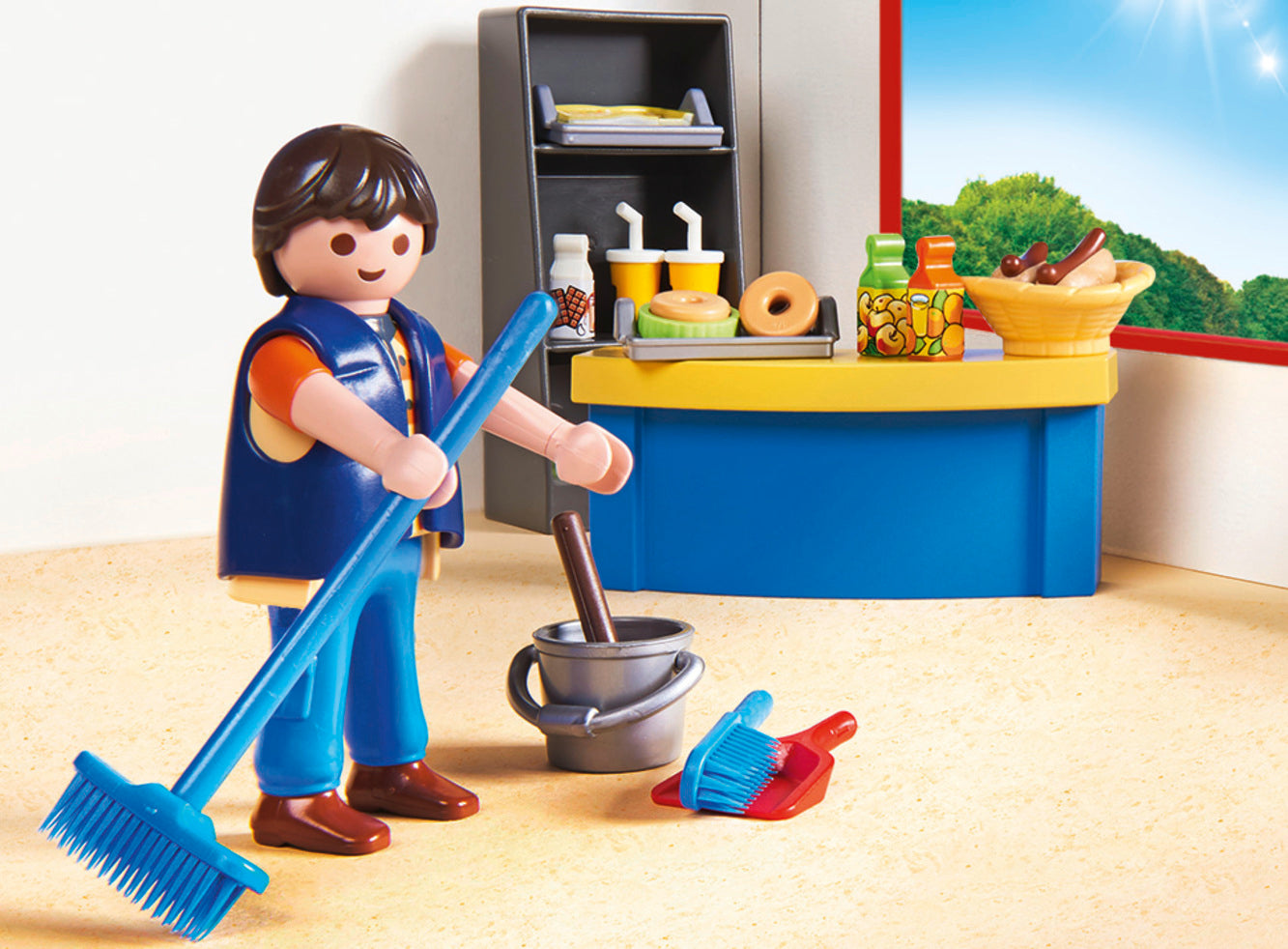 Playmobil 9457 City Life School Janitor