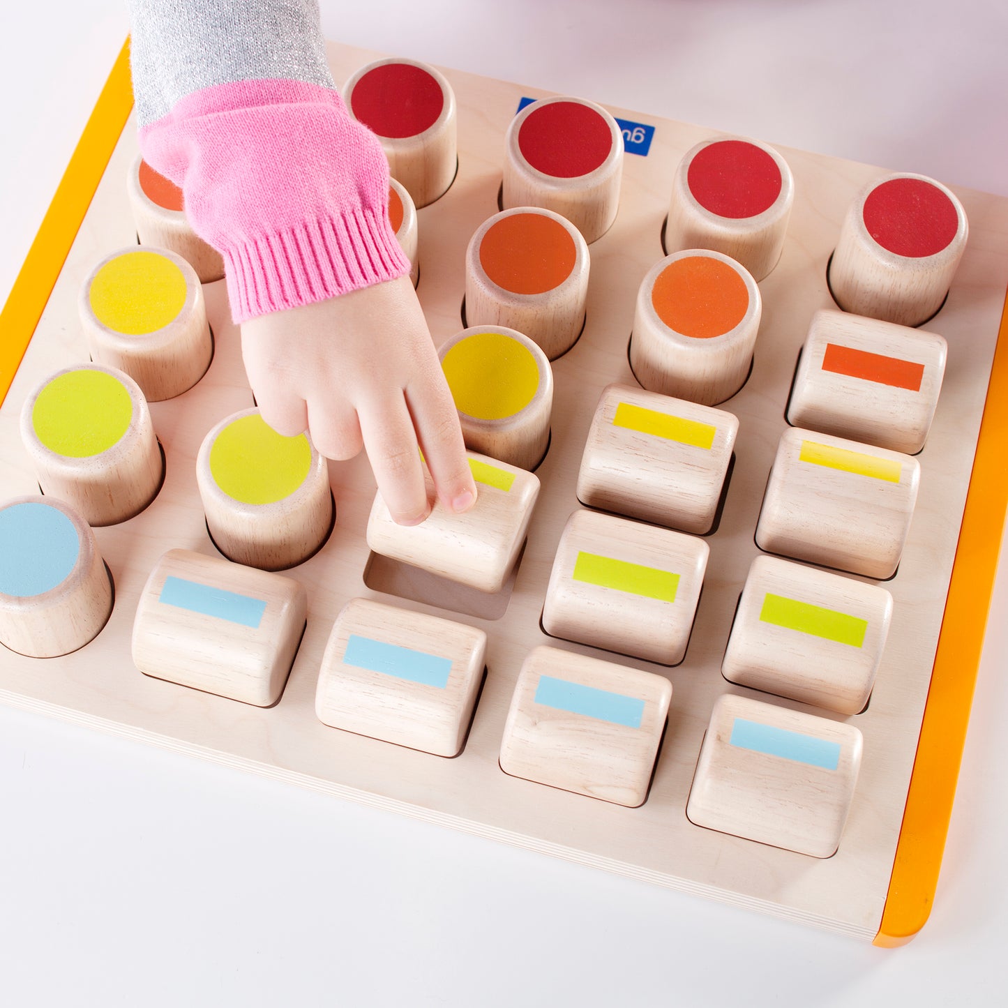 Guidecraft Count by Color Cylinders