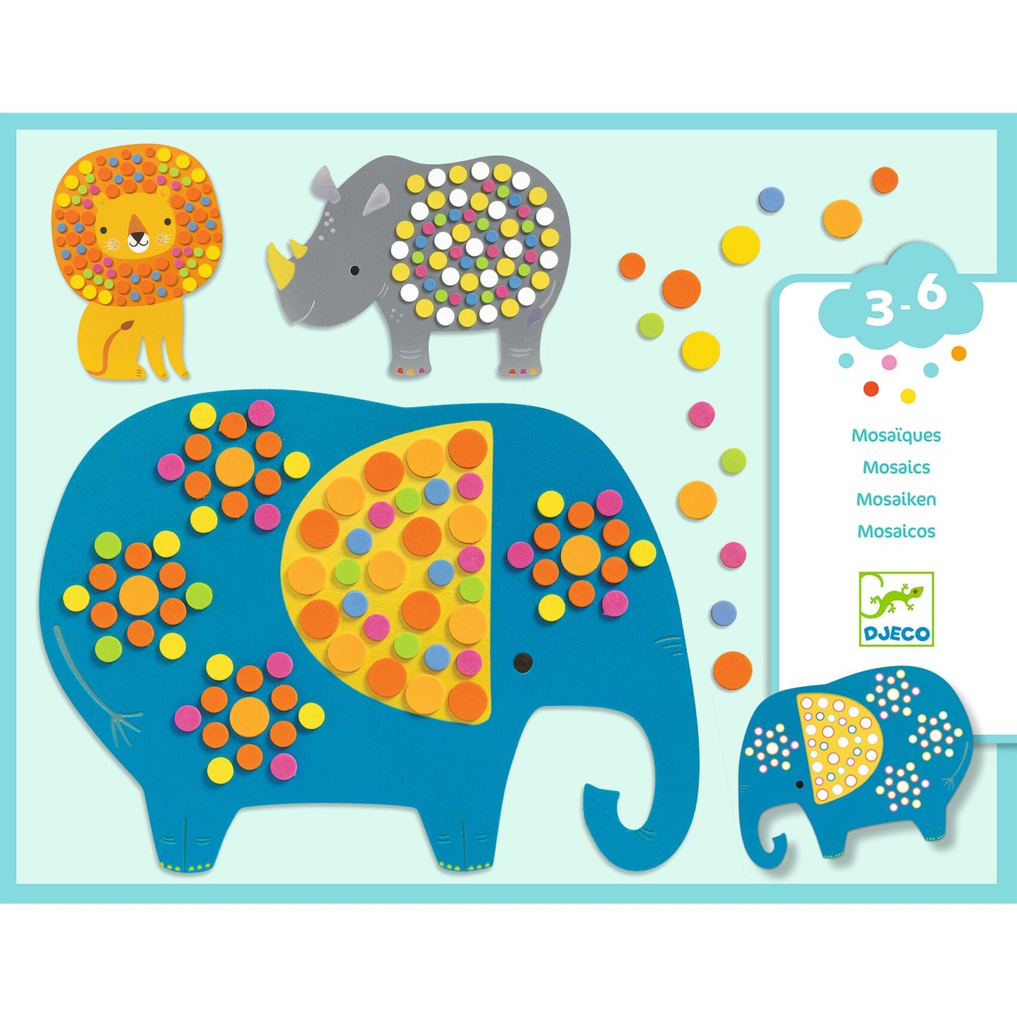 Djeco Mosaics Soft Jungle (F)