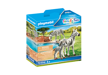 Playmobil 70356 Family Fun Zebras with Foal (D)