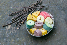 Yellow Door Sensory Play Stones – Threading Kebabs