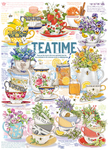 Cobble Hill Puzzles 1000 Pieces Tea Time