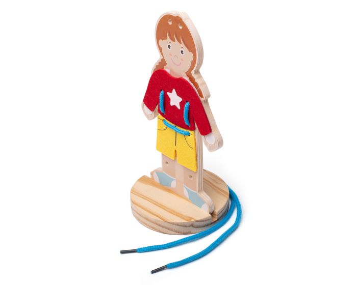 BigJigs Lacing Dress-Up Girl