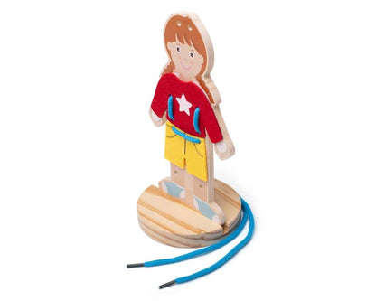 BigJigs Lacing Dress-Up Girl