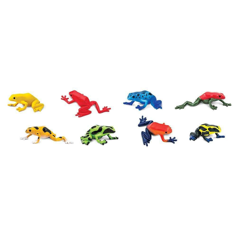 Safari Toob Poison Dart Frogs (8 Pieces)