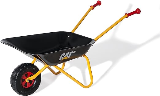 Rolly Metal Wheelbarrow Cat