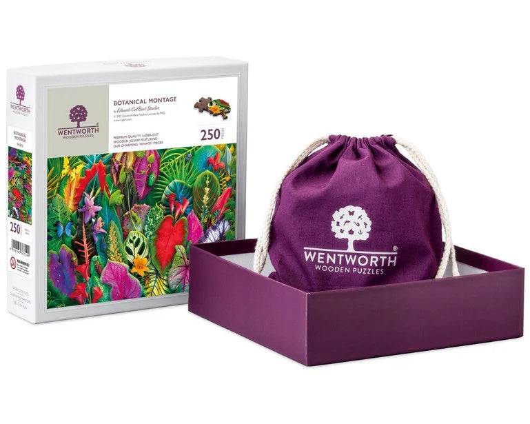 Wentworth Wooden Puzzles Botanical Montage - Maxi 250 Pieces