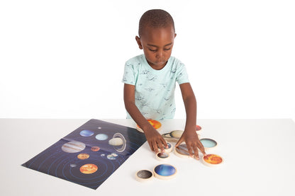 Tickit Wooden Solar System Discs