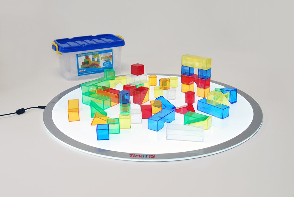 TickiT Translucent Colour Blocks