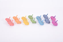 TickiT Rainbow Wooden Spinning Top