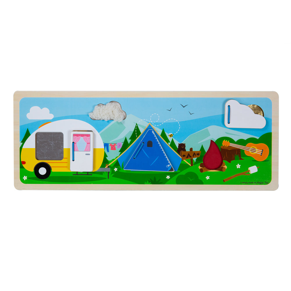 BigJigs Camping in the Wild Sensory Board
