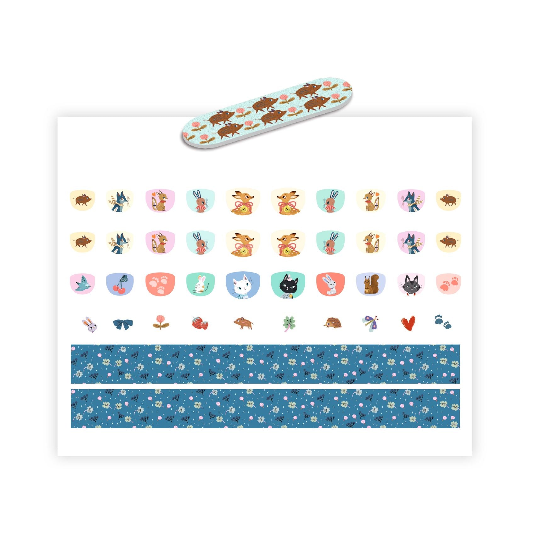 Djeco Nail Stickers Cutie