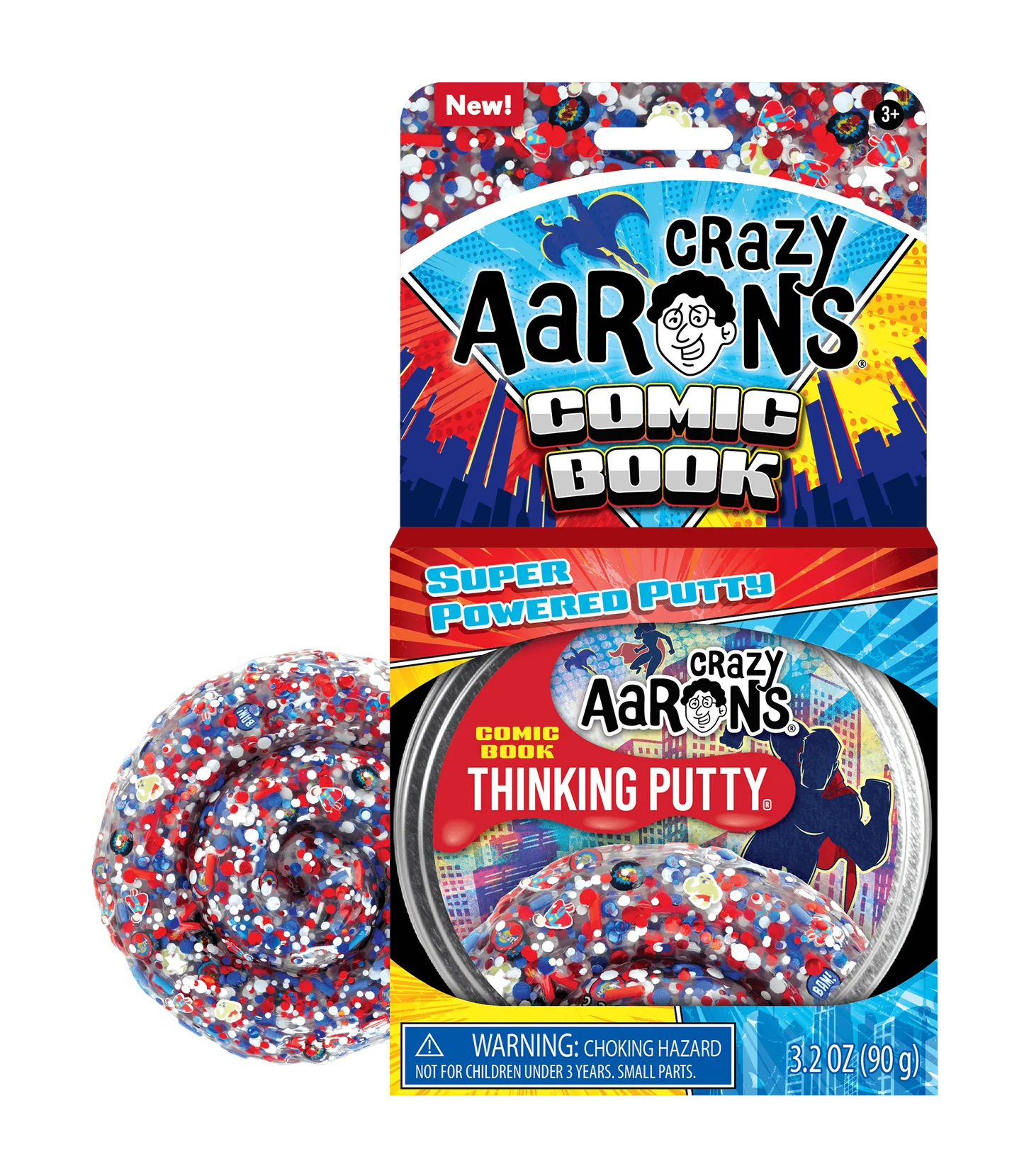 Crazy Aaron's Thinking Putty Trendsetters Comic Book