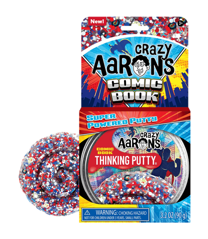 Crazy Aaron's Thinking Putty Trendsetters Comic Book