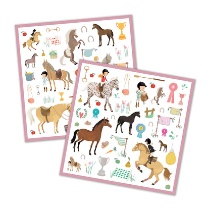 Djeco Stickers Horses