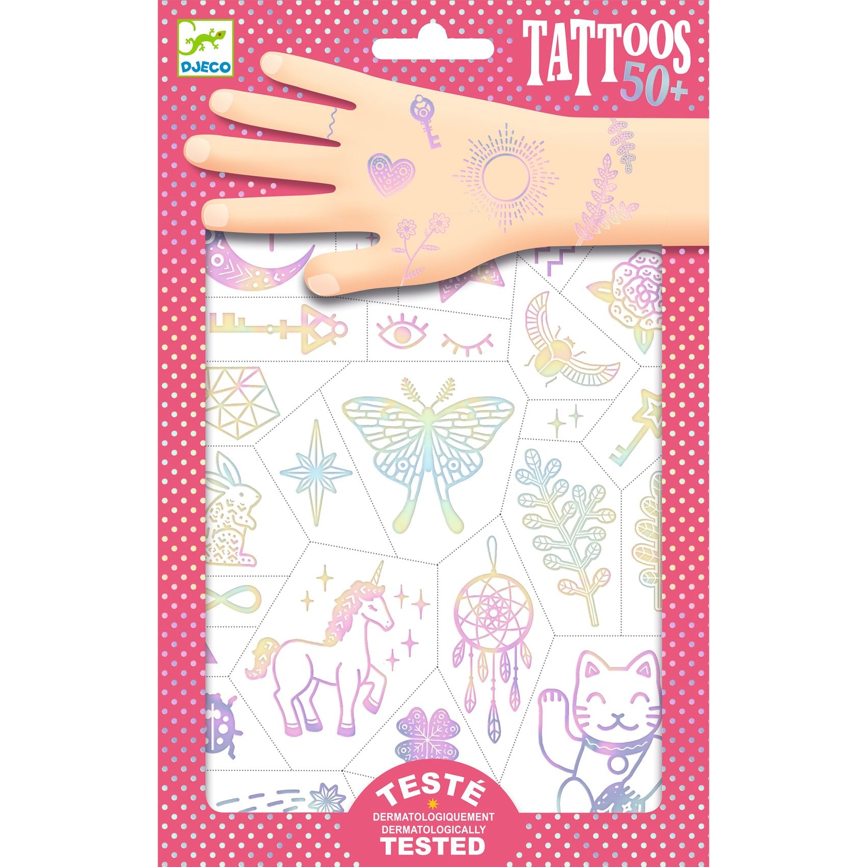 Djeco Lucky Charms Temporary Tattoos