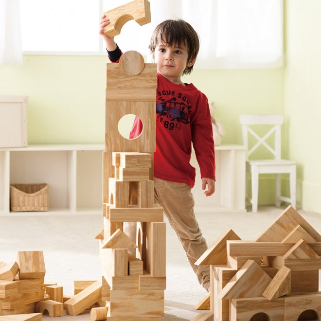 Softwood Blocks 152 Pcs