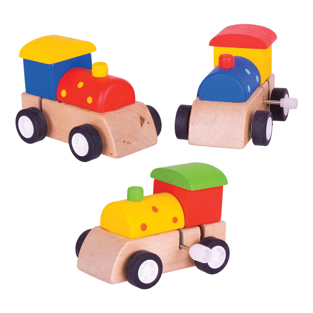 BigJigs Clockwork Train ( 1 chosen at random)