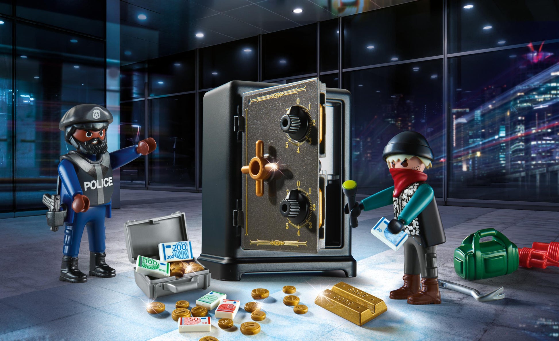 Playmobil 70908 City Action Bank Robbery Starter Pack