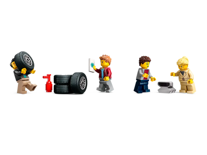 Lego City 60408 Car Transporter Truck with Sports Cars