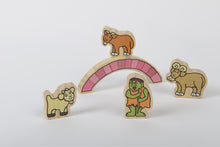 Yellow Door The Billy Goats Gruff Wooden Characters