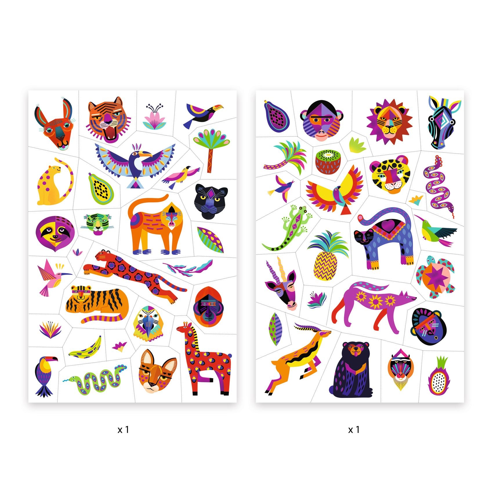 Djeco Wild Beauty Tattoos