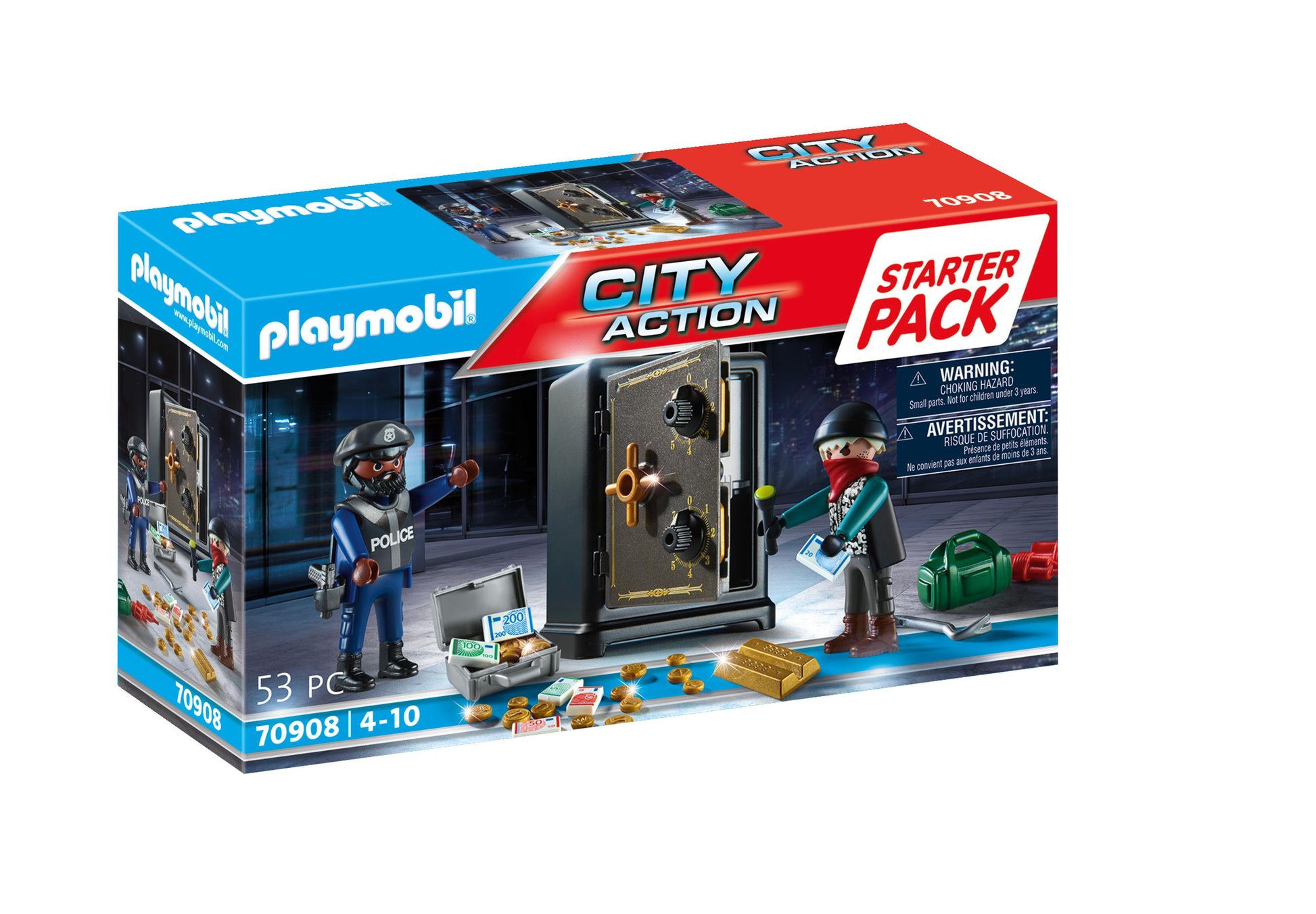 Playmobil 70908 City Action Bank Robbery Starter Pack