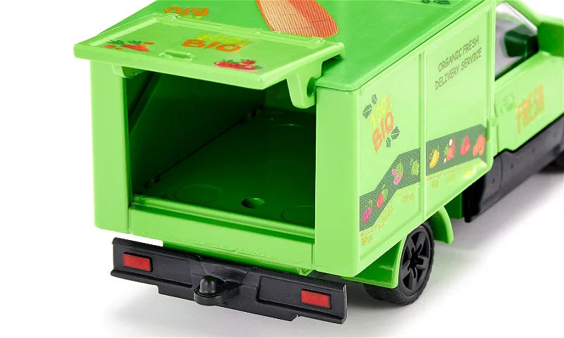 Siku 1:50 Street Scooter Bio Delivery Service W/Stickers