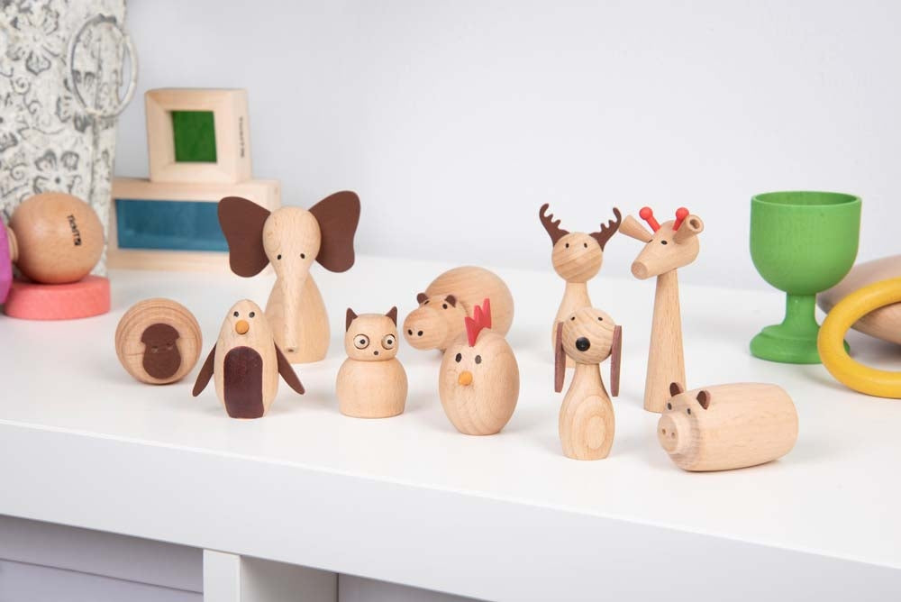 Tickit Wooden Animal Friends