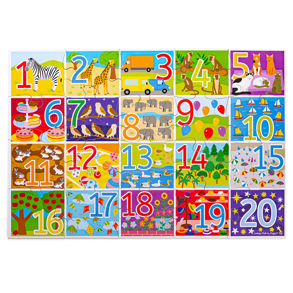 BigJigs 1-20 Floor Puzzle