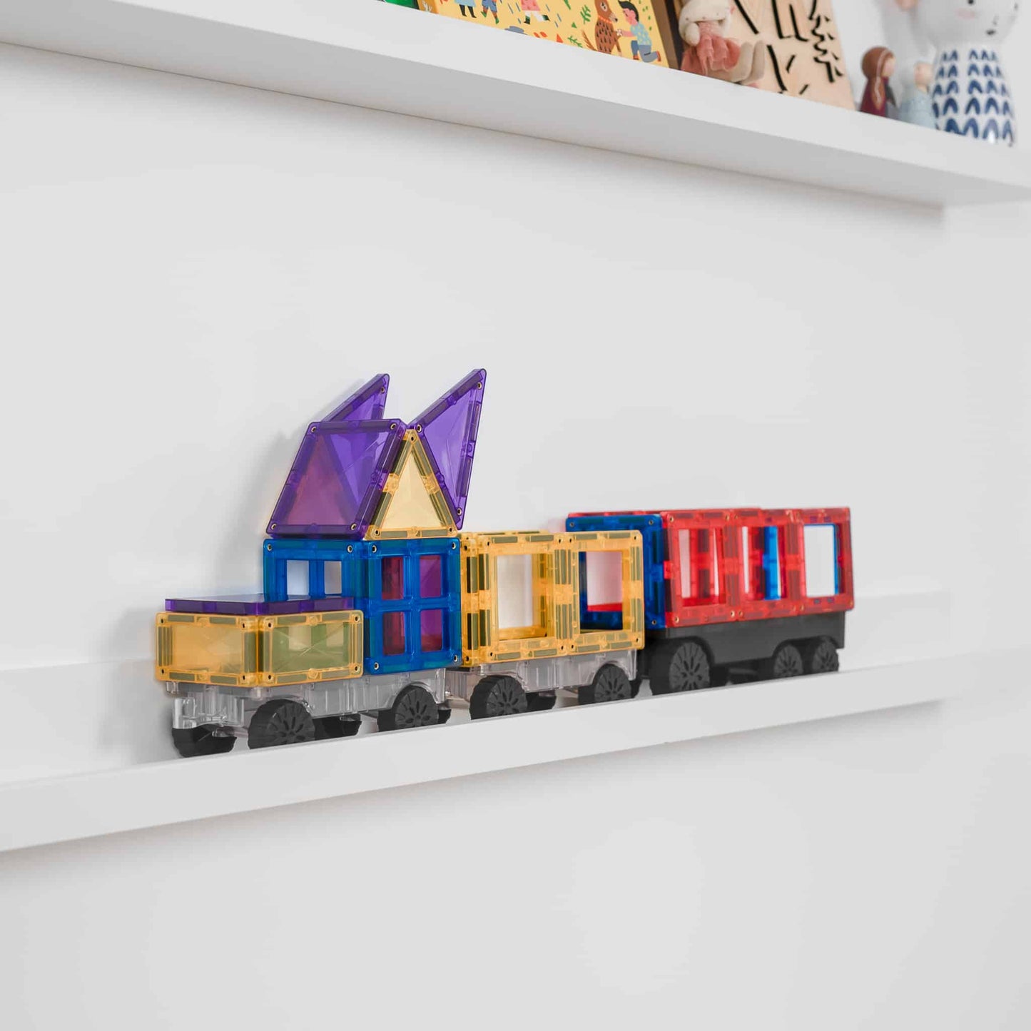 Connetix Tiles Rainbow 50 Pc Transport Pack